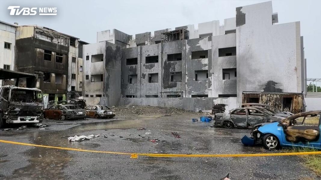 台南爆炸案大轉折,民進黨里長遭羈押,3人涉串證滅證收押禁見。(圖/TVBS)