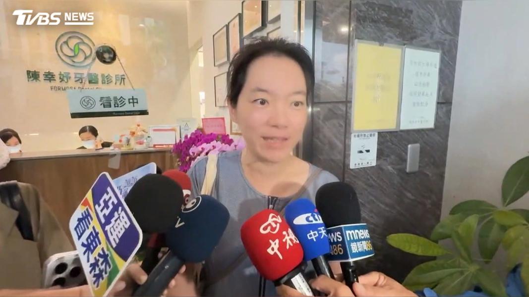 陳幸妤表示,趙建銘搞成這樣要怎麼好聚好散。(圖/TVBS)