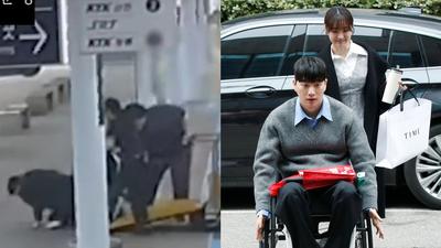 百萬身障YTR車站摔倒!替代役幫推輪椅慘了 遭疑「特權施壓」網全怒