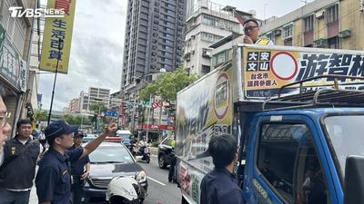 稱爲「川伯」出氣!新黨游智彬雞蛋怒砸張志豪招牌遭逮補