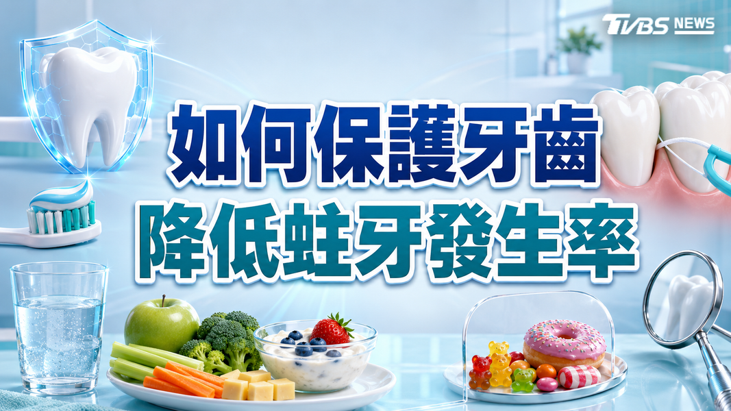 刷牙該選早餐前還是餐後?醫師揭最佳時機:吃完酸性食物別急著刷(圖/TVBS)