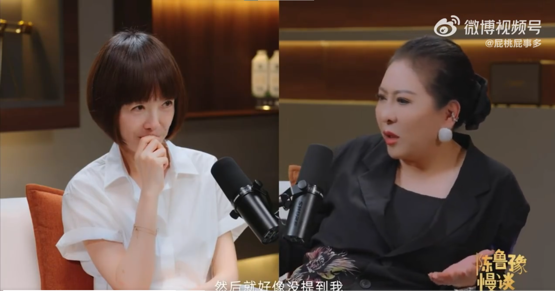 向太接受專訪時坦言，不滿向佐先前在節目中的發言。（圖／翻攝自微博）