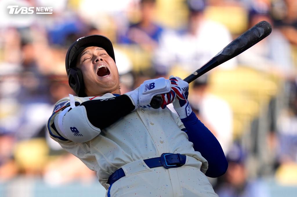 大谷首度讓出榜首。（圖／達志影像美聯社）