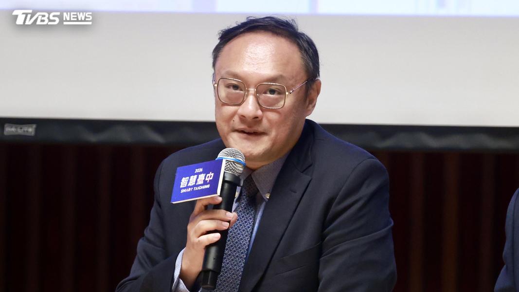台中市副市長鄭照新將城市定位為新科技的生活道場。(圖/華子琛攝)