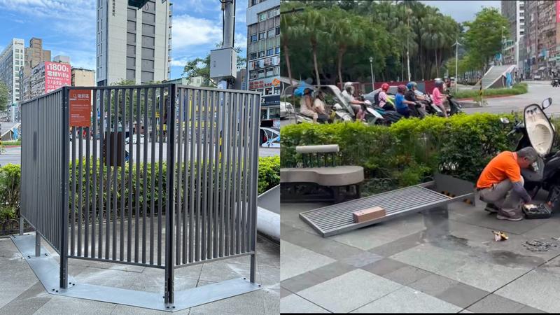 北市「監獄風」柵欄吸菸區惹議!沈伯洋嗆:為何民怨炸鍋才要改