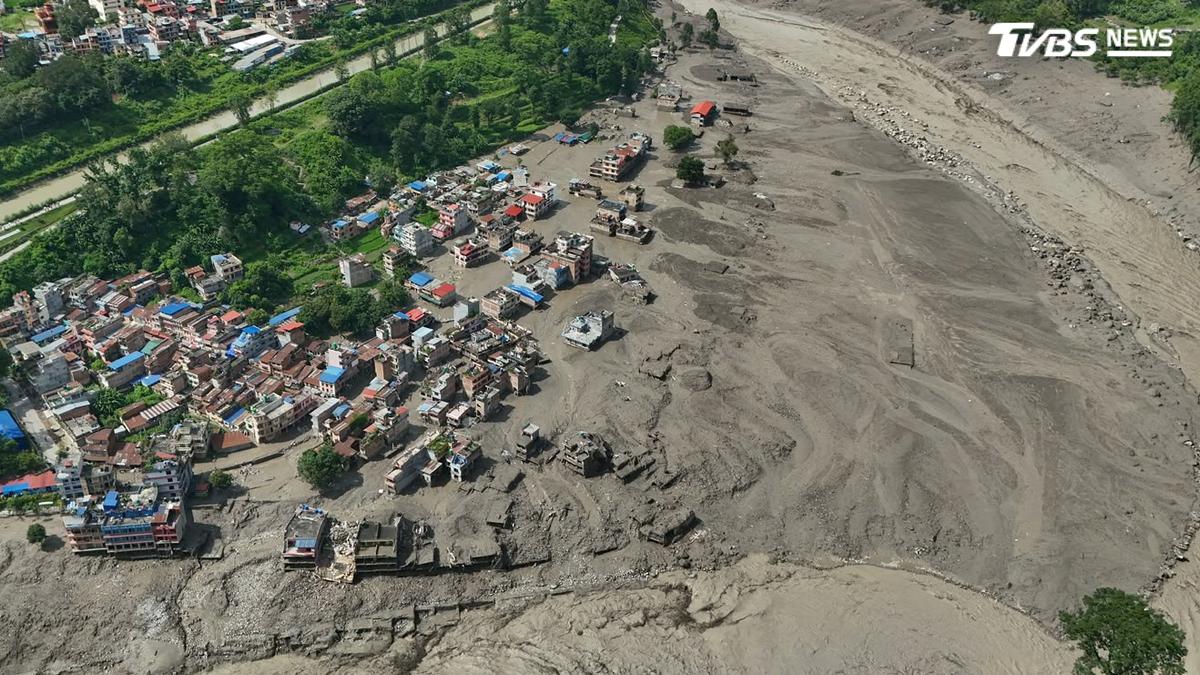 尼泊爾與西藏邊境暴洪土石流 迄今至少160死