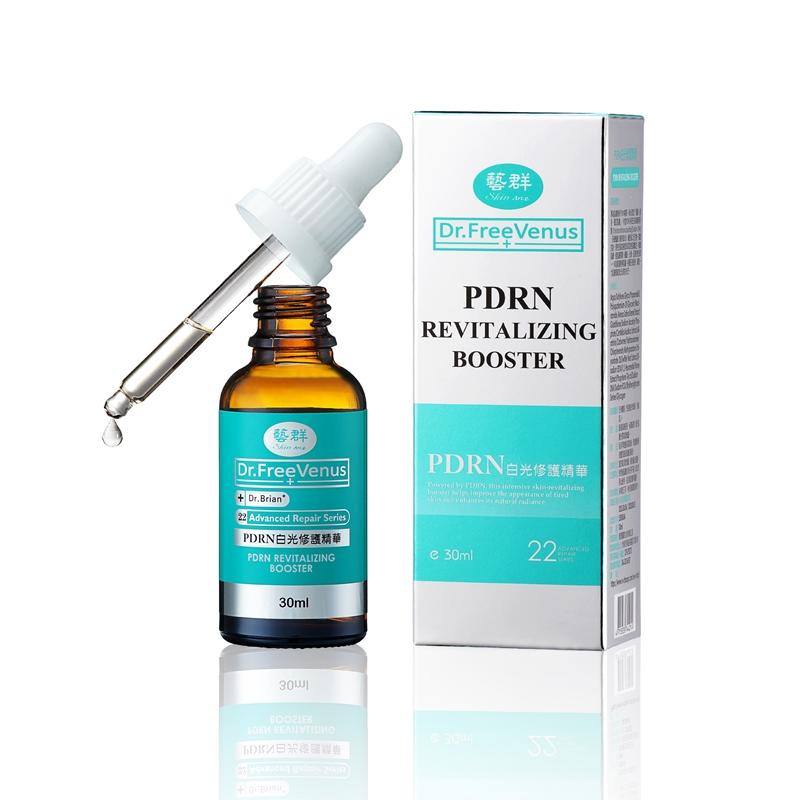 Dr.FreeVenus「PDRN白光修護精華」主打PDRN修護概念,以深海鮭魚來源成分為產品特色。(圖/翻攝自寶雅線上買)