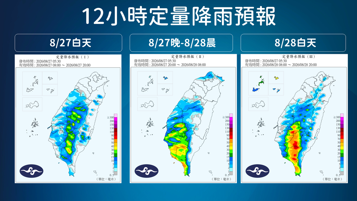 天氣/沙德爾颱風海警「明放颱風假機率曝」 雨炸南部下到發紅