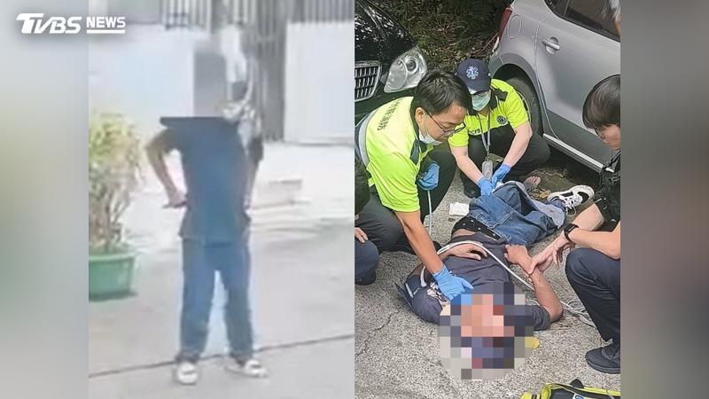 竹北男不爽女子遛狗竟拿刀狂追 遭警連轟2槍「臀腿中彈」送醫