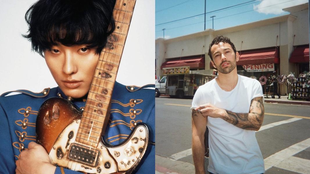 WOODZ(左)、美國嘉賓MAX同樣頗受關注。(圖/翻攝自藝人IG)