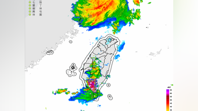 天氣/下不停!南部雨彈狂炸 南高屏、台東列入陸上警戒