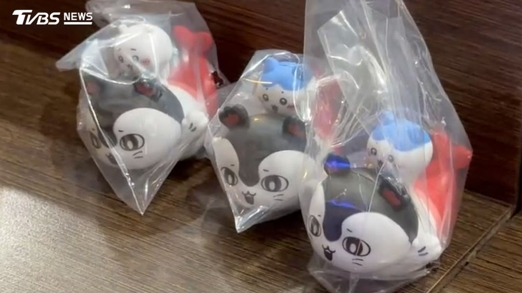 這次特典活動因每人限量兌換4個,讓粉絲們甘願徹夜排隊,展現對吉伊卡哇的高度熱情。(圖/TVBS)