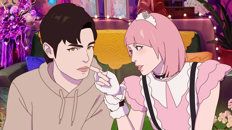 《歡迎來到朵莉之家》由邱以太和姚愛寗飾演的網紅情侶開啟。(圖/天水時代有限公司提供)