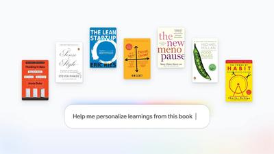Google讓Gemini Notebook讀懂已購電子書 逾10萬本書加入支援