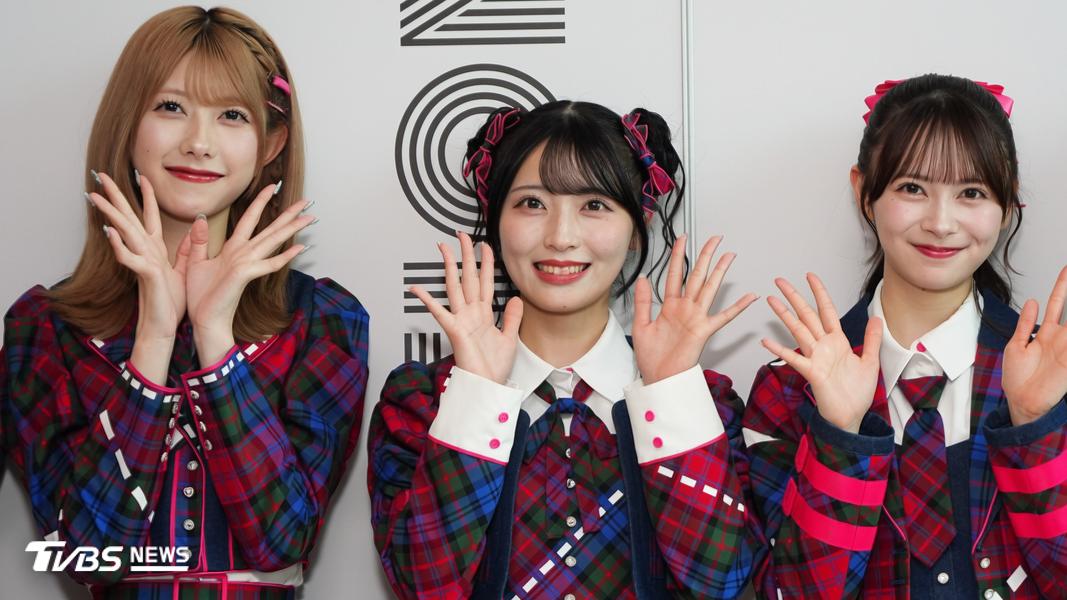 左起工藤華純、千葉惠里、佐藤綺星。(圖/張哲鳴攝)