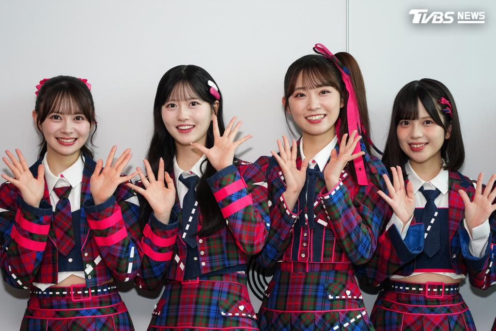 左起八木愛月、山内瑞葵、川村結衣、橋本惠理子。（圖／張哲鳴攝）