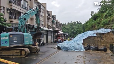 崩塌範圍20公尺急撤離7戶 當地居民:徹夜難眠