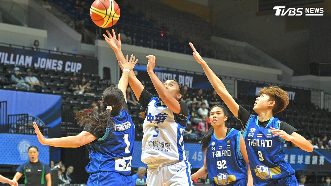 中華白58大比分大勝泰國隊。(圖/胡瑞麒)