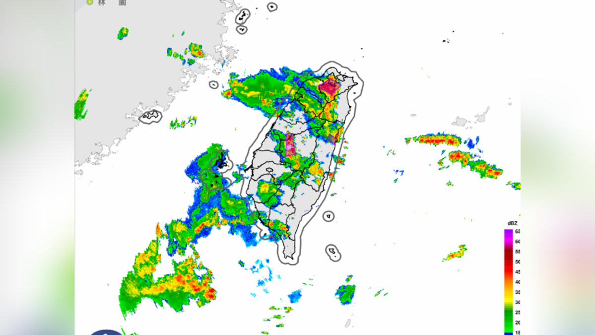 天氣/午後對流開炸!台北市17:30全區發布大雨特報