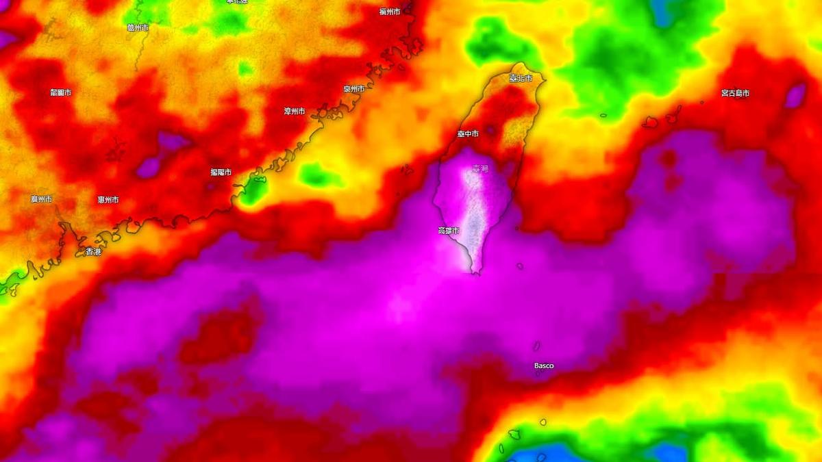 天氣/南部紫爆!雨彈「猛轟7天」 新颱風恐生成