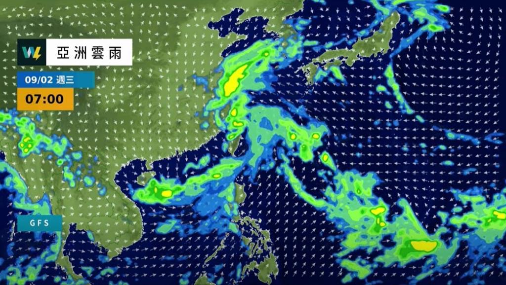 天氣預報-氣象預報-一週天氣-颱風動態-颱風訊息