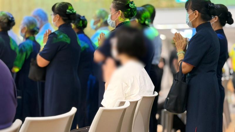 林姓教師的妻子江老師打破沉默。(圖/民眾提供)
