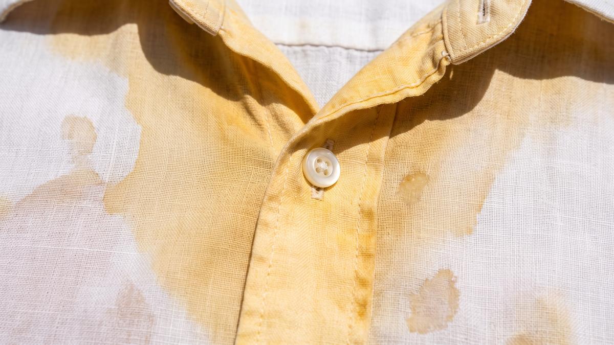 衣服狂留黃色汗漬!中醫師揭密「黃汗」成因:這兩類食物少吃