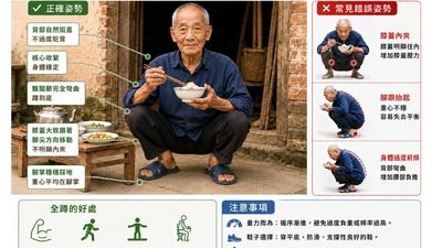 「亞洲蹲」傷膝蓋?醫:全蹲比深蹲好!不傷關節還能練腿力