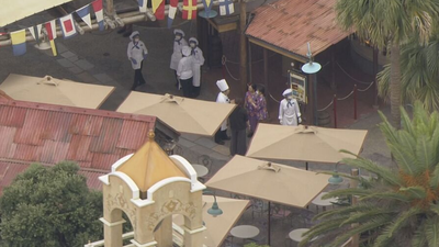 快訊/東京迪士尼餐廳起火!遊客包包竄煙燃燒 現場畫面曝光