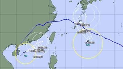 天氣/科羅旺颱風生成、沙德爾颱風復活估逼近台灣 雙颱最新路徑曝
