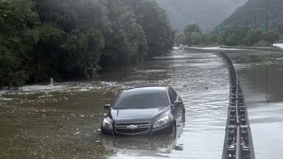 南韓多地突降暴雨!全羅南道單日狂灌334毫米 釀2人失蹤