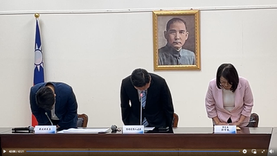 傅崑萁鞠躬了!為庇護工場訂單致歉:「總統府棄單」藍黨團全買單