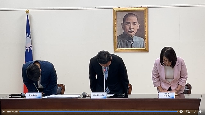 傅崑萁鞠躬了!為庇護工場訂單致歉:「總統府棄單」藍黨團全買單