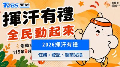 運動部「揮汗有禮」9/1開跑!週週領50元任務攻略、登記步驟與超商兌換一覽