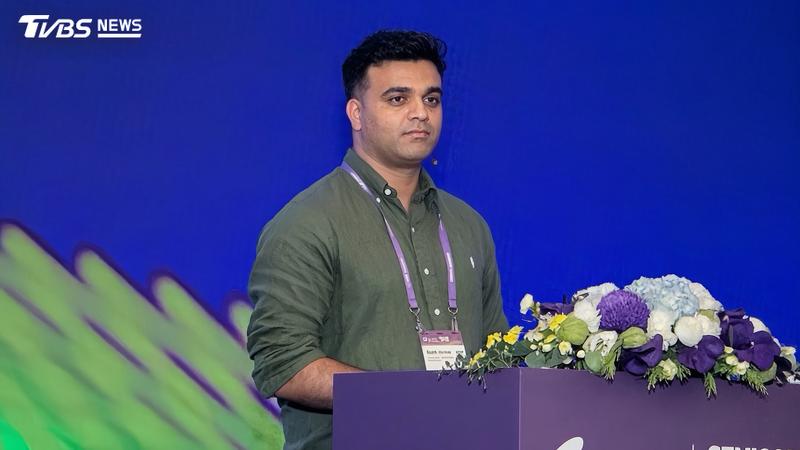 美國矽谷半導體新創公司PowerLattice共同創辦人Mr. Sujith Dermal。(圖/謝佩穎攝)