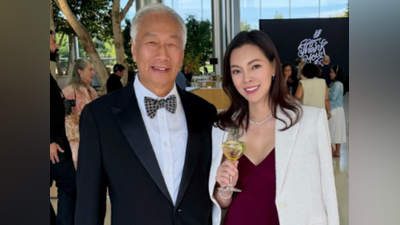 曾馨瑩同框郭台銘!51歲凍齡美暈外網 一票驚:是孫女還是老婆?