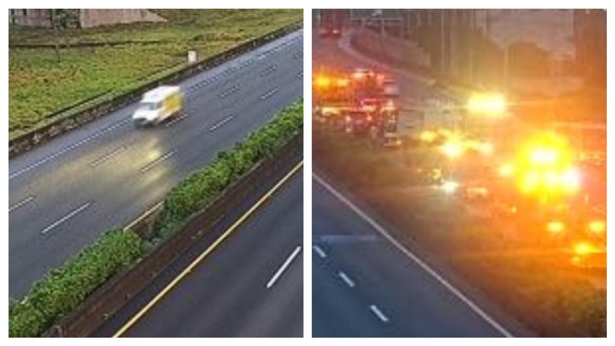 快訊/下班崩潰!國1台中系統6車連環撞 占兩車道「爆塞3km」