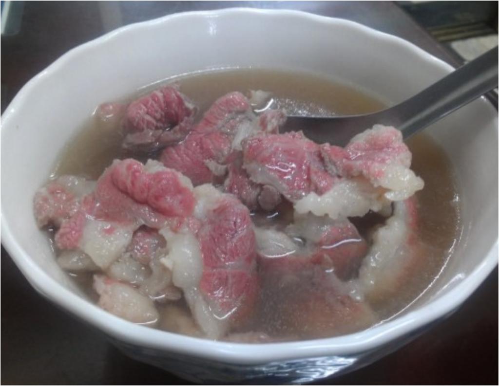 牛肉湯是台南的經典美食之一。（圖／翻攝自文章牛肉湯臉書）