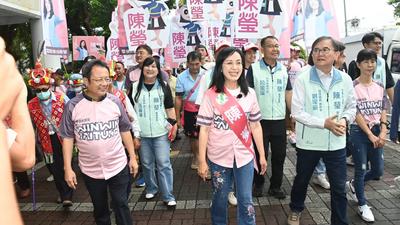 世紀大合體!賴坤成劉櫂豪恩怨放一邊 與陳瑩登記扮演左右護法