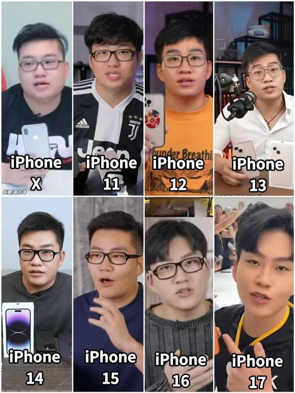 Joeman過去曾拍攝多部蘋果系列產品開箱。（圖／翻攝自Joeman FB）