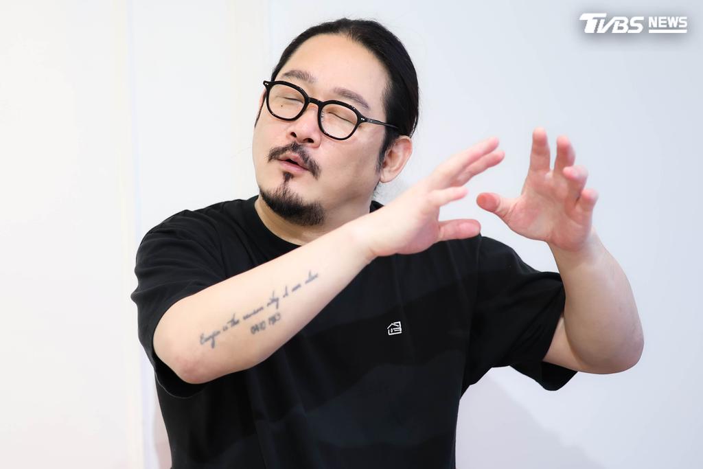 金度潤曾在今年初接受本台專訪，並透露喜歡台灣到想移民了。（圖／TVBS）