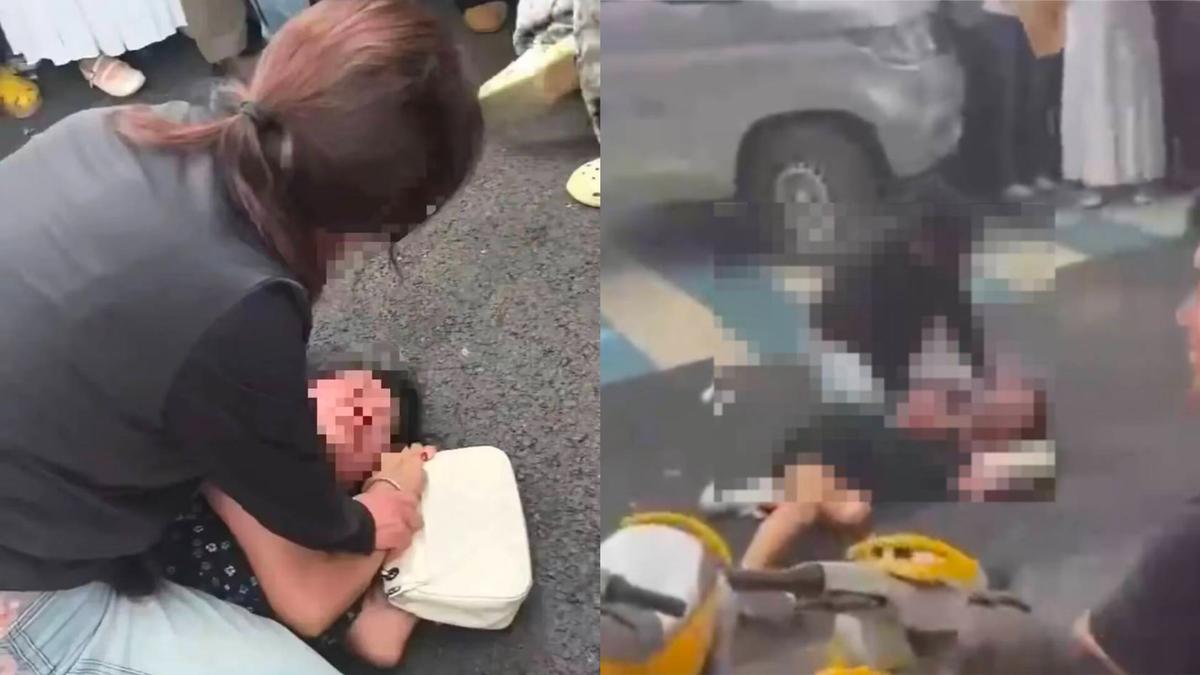 畫面瘋傳!陸37歲女遭2婦當街爆打「褲子被扒光」