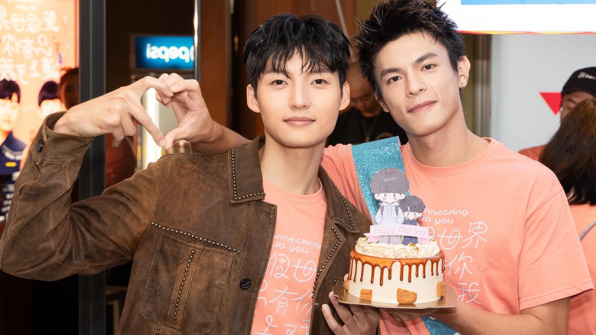 邱以太、劉育仁互動甜到蛀牙 「學姊」嗑到了