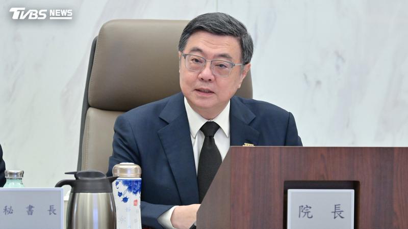 行政院長卓榮泰。(圖/TVBS)