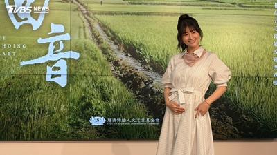 44歲金鐘影后孕肚曝光! 朱芷瑩懷孕5個月甜喊「胖媽媽」