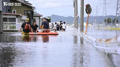 日本全境降雨警戒! 青森道路慘淹 科羅旺颱風逼近沖繩
