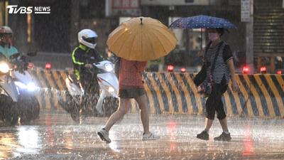 天氣/北台灣暴雨開炸!3縣市國家警報響 南台灣「這天迎陽光」
