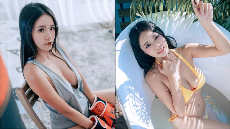 前JKF辣模寶7登記參選。(圖/翻攝自寶7 IG)