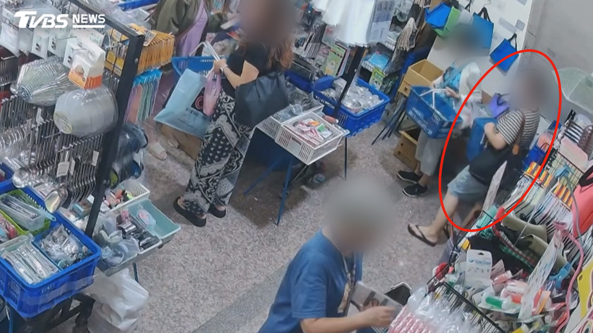 高雄女賊五金攤行竊 店家秒認出累犯