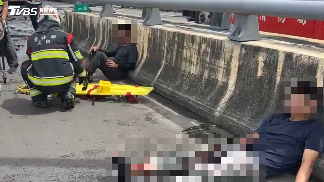 這起事件造成3人受傷。(圖/TVBS)